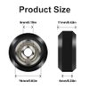 Official Creality 3D Printer Ender 3 Wheel, 3D Printer POM Wheel Plastic Pulley 625zz Linear Bearing for Ender 3/Ender 3 V2/Ender 3 Pro/Ender 3 Max/Ender 5 Series/CR 10 Series (10 PCS)