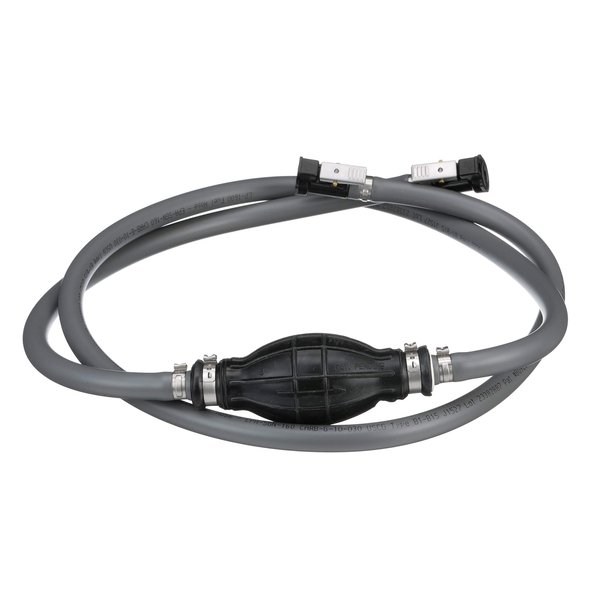 SEACHOICE 21371 Low Perm Fuel Line Kit Johnson/Evinrude, 3/8" X 7', Multi-Color