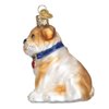 Old World Christmas Ornaments: Dog Collection Glass Blown Ornaments for Christmas Tree, Bull Pup