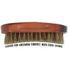 BoarKlawz 100% Natural Boar Bristles for Easy Grooming - Facial Care Hair Comb for Beards Mustaches and wave brush. Soft to Medium stiffness. Not too hard not too soft 360