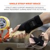 Ergodyne ProFlex 4005 Wrist Brace, Splint Open Stay for Structured Wrist Support, Adjustable Single Strap