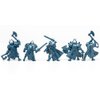 Fantasy Battles Creature Mini Action Figure Playset- Wariors 2 ʺ Fantasy Figures - XL 1/32nd Scale DND 5 pcs Characters Accessories RPGs and Soldiers