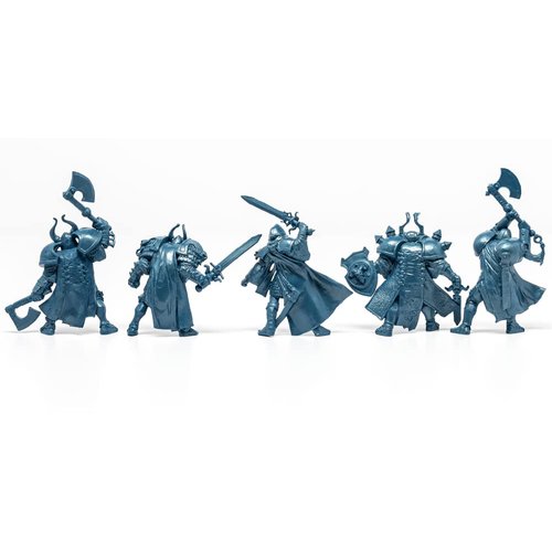 Fantasy Battles Creature Mini Action Figure Playset- Wariors 2 ʺ Fantasy Figures - XL 1/32nd Scale DND 5 pcs Characters Accessories RPGs and Soldiers