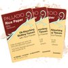 Palladio Facial Tissues for Oily Skin, Face Blotting Sheets Made from Natural Rice, Oil Absorbing Rice Paper with Rice Powder, 2 Sided, Instant Results, Translucent, 40 Count, Pack of 3
