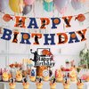 33-Piece Basketball Party Supplies Set | Happy Birthday Banner, Balloons, Cake Toppers | Perfect Basketball Party Decorations for Boys and Girls
