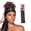 Red by Kiss Fashion Edge Scarf, Silky Satin Edge Laying Scarf for Lace Frontal & Wig, Non-Slip Hair Wrap Headband Wig Grip (Magical)