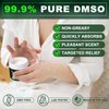 ZOXY DMSO Cream, Support Joint & Muscle, with Magnesium, MSM, Frankincense, Aloe Vera, Turmeric, Herbal, and Arnica, 4 oz
