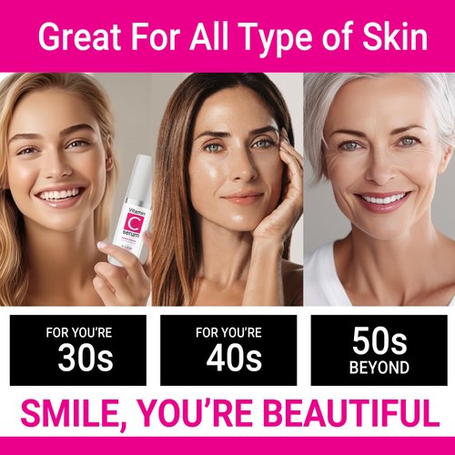 Vitamin C Face Serum Smooths and Hydrates for a Radiant Glow