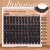 Wispy Lash Clusters 3D Cluster Eyelash Extensions 10-16mm Individual Lashes Extension Natural Look DIY Lashes Clusters Thin Band False Eyelashes Clusters by ALPHONSE