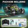 Remote Control Car, Rc Cars for Boys Age 6-8 8-12, 2.4Ghz All Terrain Rc Truck Toys with Headlights and Car Body Lights, 20 KM/H Off Road Remote Control Monster Truck, Ideal Gift for Kids 6 7 8 9 10+