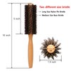 ECOTREES Boar Bristle & Nylon Pin Round Hair Brush for Blow Dry, Styling, Curling, Volumizing | No more tangle