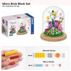Sepuel Lilies Flower Bouquet Building Sets, Artificial Flowers Building Blocks kit, DIY Unique Decoration Home, Botanical Collection for Ages 8+,Ideal Gifts for Mom Women (511PCS)