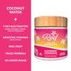 Reef Replenish Hydrating Electrolyte Drink Mix - Raspberry Lemonade, 30 Servings - Hydration Powder w/Coconut Water - Non-GMO, No Added Sugar, 5 Key Electrolytes + Vitamins, Natural Trace Minerals