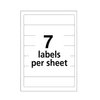 Avery® Print-Or-Write Permanent Inkjet/Laser File Folder Labels, 5202, 5/8" x 3 1/2", White, Pack Of 252