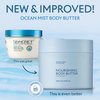 SEACRET OCEAN MIST BODY BUTTER: Hydrating Body Moisturizer Cream with Shea and Cocoa Butter, Vitamins E & C, and Dead Sea Minerals for All Skin Types, 8.5 FL. OZ, Ocean Mist