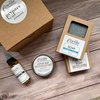 The Corner Handmade Beard Oil Gift Box, Mens Grooming Gift Set, Holiday Gift Basket, Body Care Gift for Dad