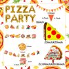 17 PCS Pizza Party Decoration Pizza Party Favors Pizza Party Supplies Pizza Party Birthday Decoration Pizza Balloon Slice Pizza Kids Party Balloons