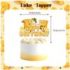 Cheese Party Supplies Cartoon Cheese Birthday Party Decorations Includes Cheese Happy Birthday Banner Cake Topper Cupcake Toppers Balloons for Cheese Birthday Party Baby Shower Decorations
