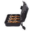 NIKA ARCHERY 100 Grain Broadheads 3 Fixed Steel Blade with Broadhead Case, Wrench, fit for Compound Bow and Crossbow