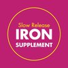 Slow Fe 45mg Iron Supplement for Iron Deficiency, Slow Release, High Potency, Easy to Swallow Tablets - 60 Count