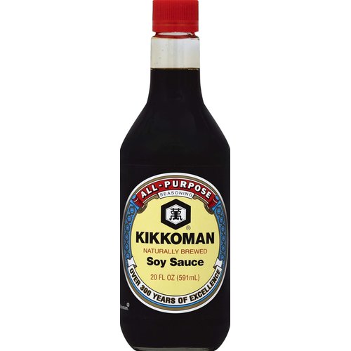 Kikkoman Soy Sauce, 20 oz