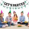 Golf Birthday Banner: Let's Partee Golf Themed Party Decorations Supplies for Golf Happy Birthday Party Adults Kids Baby Shower Hanging Swril Decor