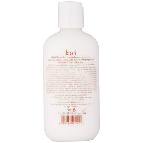 kai Body Lotion, Rose, 8 Fl Oz