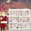 IDDFEVE 30 Sheets Christmas Temporary Tattoos for Kids – Festive Holiday Tattoo Stickers for Boys & Girls, Perfect for Christmas Gifts, Party Favors & Decorations