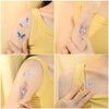 Oottati 12 Sheets Glitter Cute Temporary Tattoos Rainbow Butterfly Heart Music Dandelion Star Suit for Kids Adults