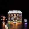 DALDED LED Lighting Kit for Lego Ideas Home Alone, LED Light Compatible with Lego 21330 Building Block Models (Remote Control Version)