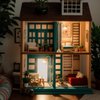 jarbins Mini Dollhouse Lamp 1/12 Scale Dollhouse Light Miniature Small Table Lamp Dollhouse Accessories (0.6X4.1 Inches)