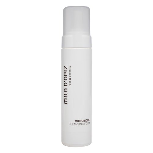 Mila d'Opiz Microbiome Cleansing Foam - Face Wash with Fermented Actives, Antioxidants - Facial Cleanser for Women and Men to Reduce Sebum - 6.76 oz