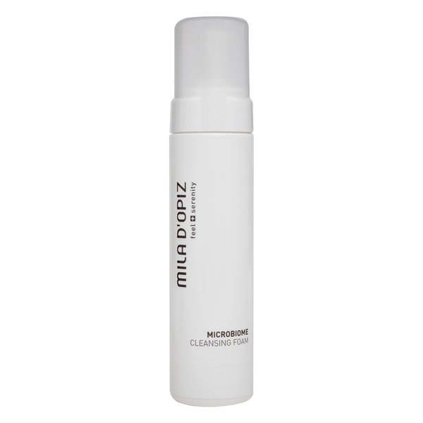Mila d'Opiz Microbiome Cleansing Foam - Face Wash with Fermented Actives, Antioxidants - Facial Cleanser for Women and Men to Reduce Sebum - 6.76 oz