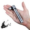 Mini Bike Pump - Fits Presta & Schrader- 160 PSI - Includes Mount Kit -Compact & Light - Bicycle Tire Pump for Road,Mountain and BMX Bikes -2.9 oz