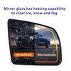 Passenger Side Heated Mirror Glass Replacement For 2008-2017 Toyota Sequoia 2007-2020 Toyota Tundra Passenger Side Mirror-for Toyota Tundra Sequoia Side Mirror With Rear Holder and Turn Signal