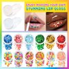 JCOOS Lip Gloss Making Kit, 73PCS Diy Lip Gloss Kit Fun Kids Lip Gloss Make Your Own Lip Gloss Kit Beginner Lip Gloss Set for Teens Gifts for Girls Lipgloss Sets for Girls Women Moisturizing Lip Gloss