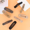 Amariver 8pcs Flat Hair Clips French Claw Clips Hair Barrettes for Thick Thin Hair Matte Non-slip Hair Clips for Women Girls Alligator Clips 2Styles French Concord Flat Hair Clips Accessories