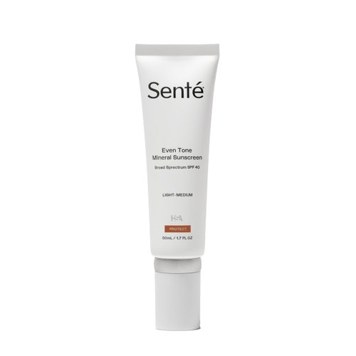 Senté Even Tone Mineral Sunscreen Tinted Broad-Spectrum Lotion - Medium-Dark SPF 36 - UVA/UVB Protection - 40-Min Water-Resistant - 50 ml