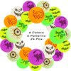 FINGOOO 24Pcs Halloween Bouncy Balls,Glow in The Dark Bouncing Balls for Kids Halloween Party Favors Non-Candy Halloween Treats Halloween Giveaways Classroom Rewards