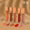 Bossy Cosmetics Vegan Lip Gloss for Soft Lips, Plumping Oil, Hydrating Non-Stick Lipgloss for Women, Provides Maximum Shine, Paraben and Cruelty Free (Feisty - Bold Rouge Color)