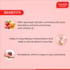 Vaadi Herbals Lip Balm, Strawberry and Honey, 10gm