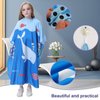 TILYIALA Kids Hair Cutting Cape,Kids Barber Cape Salon Capes for Hair Stylist Haircut Hairdresser Cape Barber Supplies (Blue Whale)