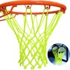 LAO XUE Nightlight Basketball Net Luminous Outdoor Portable Sun Powered Sports Nylon