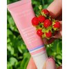 2 Tubes: Nourish + Shine Lip Oil Cherry, Collagen & Vitamin E and Exfoliate + Moisturize Lip Balm Strawberry, Sugar & Shea Butter 0.35 oz