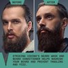 Striking Viking Beard Wash Conditioner - Beard Shampoo Paraben & Sulfate Free for Men - Deep Cleansing for all Beard Types (Beard Wash & Conditioner (Peppermint & Eucalyptus)