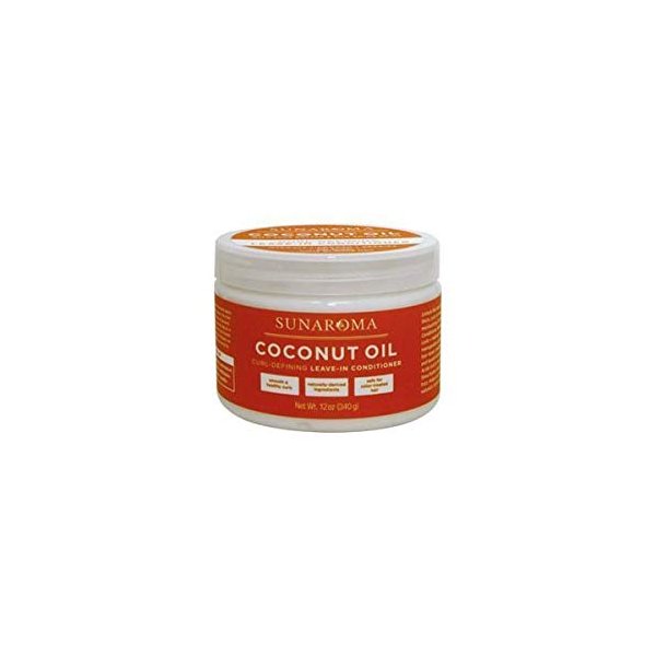 Sunaroma Leave In Conditioner Coconut Oil 12 Oz