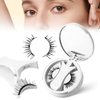 AGLOO 2024 New Magnetic False Eyelashes Set - Natural Look Lashes No Glue Eyeliner Needed, Easy to Wear, Reusable Fake Eyelashes with Applicator (EM03)