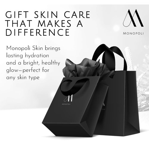 Monopoli Skin Clear Confidence Kit | Acne Serum, Exfoliating Face Pads & BHA Clearing Mask | Daily Skin Care Routine Perfect for Women and Men | Perfect Christmas Gift