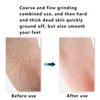 Foot rasp Foot File and Callus Remover. Best Foot Care Pedicure Surface Tool to Remove Hard Skin. Can be Used on Both Wet and Dry feet,Wood Foot File