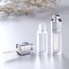 PurYupearl 6 Pcs 3ml Empty Lip Gloss Tubes Containers Clear Refillable Lip Balm Bottles Transparent Mini Lipstick Containers for DIY Makeup Lip Gloss Makeup